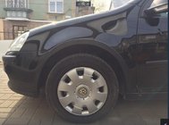Volkswagen Golf 5 2003–2009 Skærmkantslister (4 stk., matsort) foto 1