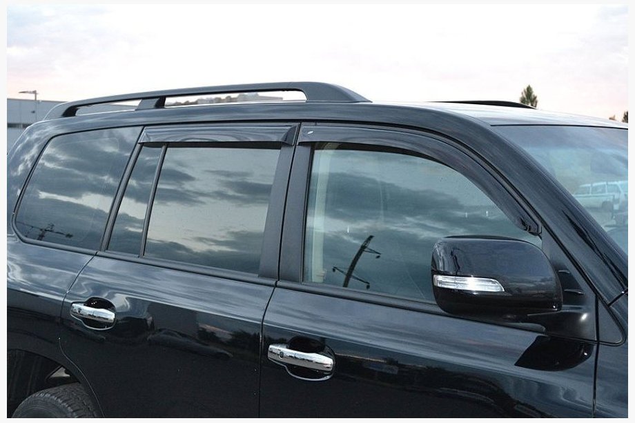 Lexus LX570/450d 2008–2022 Vindafvisere til sideruder 8 cm (sæt med 4, Cobra) Image