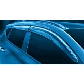 Vindafvisere med kromliste (4 stk., Sunplex Chrome) Kia Sportage 2015–2021 foto 1