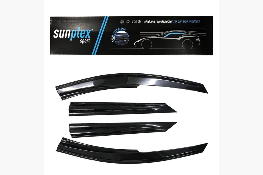 Toyota Camry 2006–2011 Vindafvisere til vinduer (4 stk., Sunplex Sport) Image