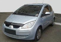 Mitsubishi Colt 2004–2012 Motorhjelmsdeflektor 2009+ (SIM) foto 1