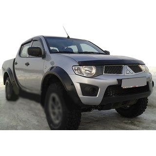 Stenslagsbeskytter til motorhjelm (HIC) Mitsubishi L200 2006–2015 foto 1