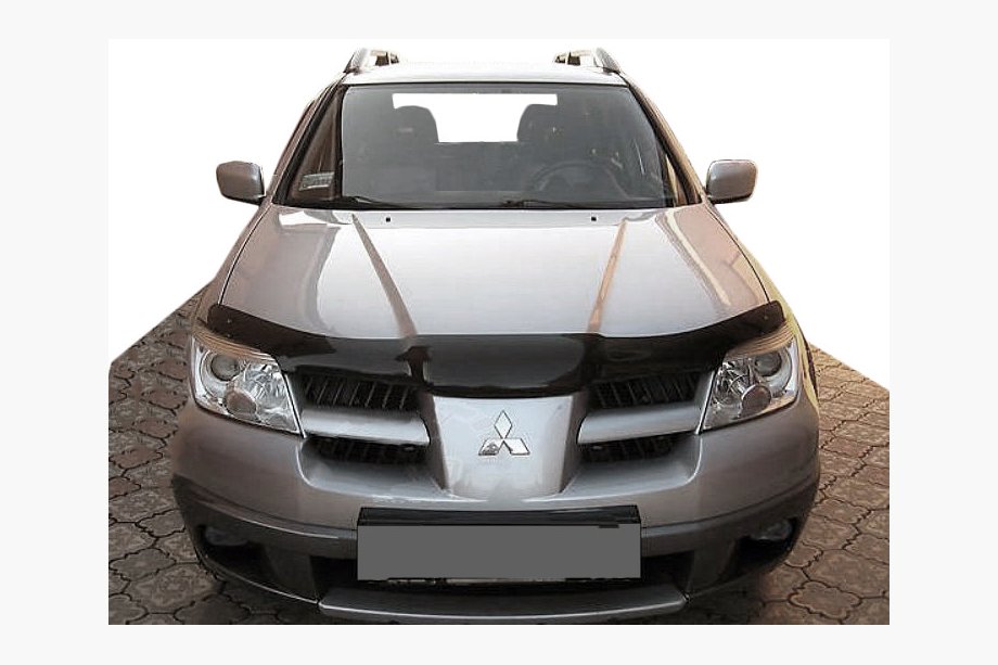 Mitsubishi Outlander 2001–2006 Stenslagsbeskytter til motorhjelm 2001-2007 (SIM) Image