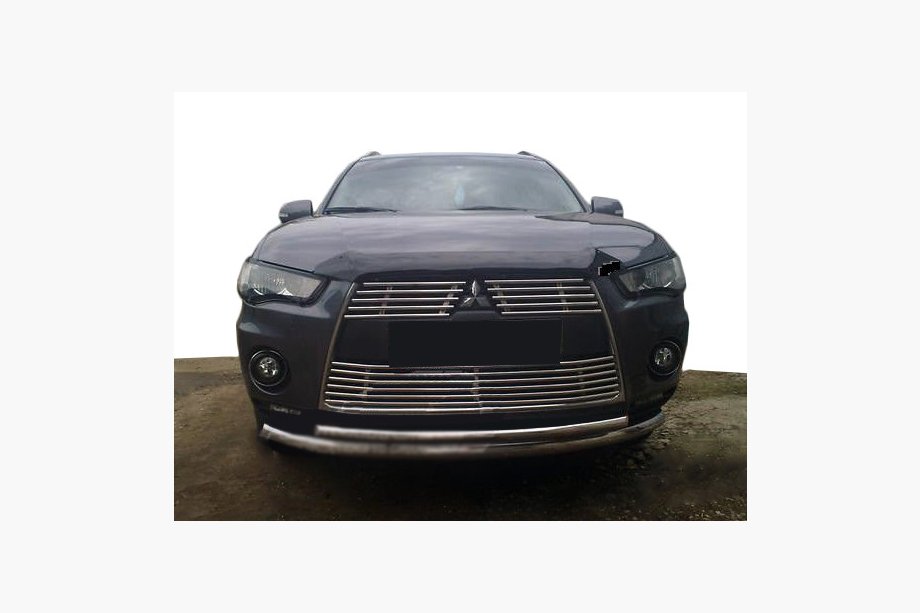 Mitsubishi Outlander 2006–2012 Kort motorhjelmsdeflektor 2009-2012 (SIM) Image