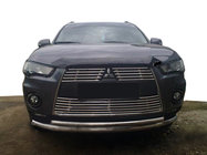 Mitsubishi Outlander 2006–2012 Kort motorhjelmsdeflektor 2009-2012 (SIM) foto 1