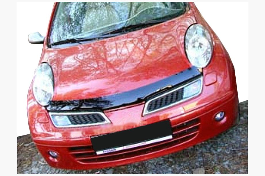 Nissan Micra K12 2003–2010 Motorhjelmsdeflektor (SIM) Image