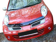 Nissan Micra K12 2003–2010 Motorhjelmsdeflektor (SIM) foto 1