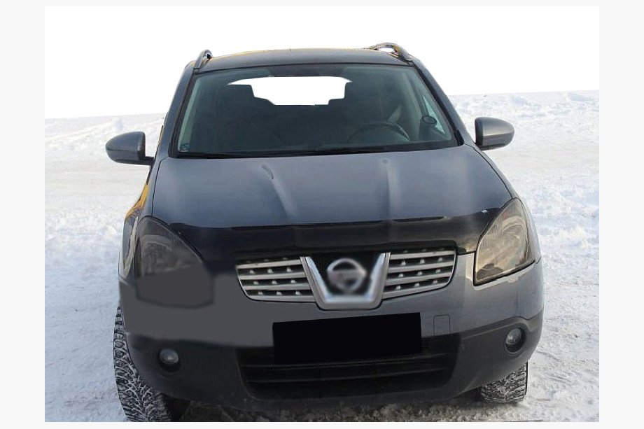 Nissan Qashqai 2007–2010 Motorhjelmsdeflektor (SIM) Image