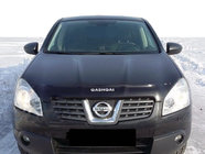 Nissan Qashqai 2007–2010 Motorhjelmsdeflektor med logo (SIM) foto 1