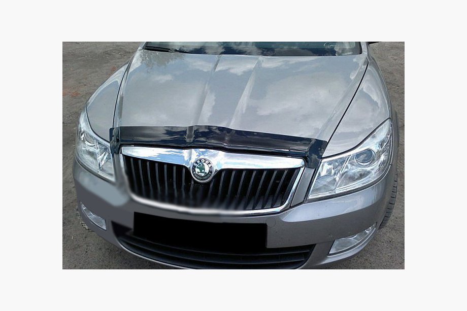 Skoda Octavia II A5 2010–2013 Motorhjelmsdeflektor 2004-2013 (SIM) Image