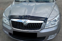 Skoda Octavia II A5 2010–2013 Motorhjelmsdeflektor 2004-2013 (SIM) foto 1