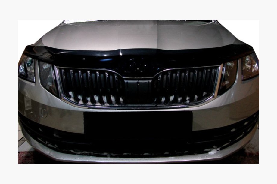 Skoda Octavia III A7 2013–2019 Stenslagsbeskytter til motorhjelm 2017+ (SIM) Image