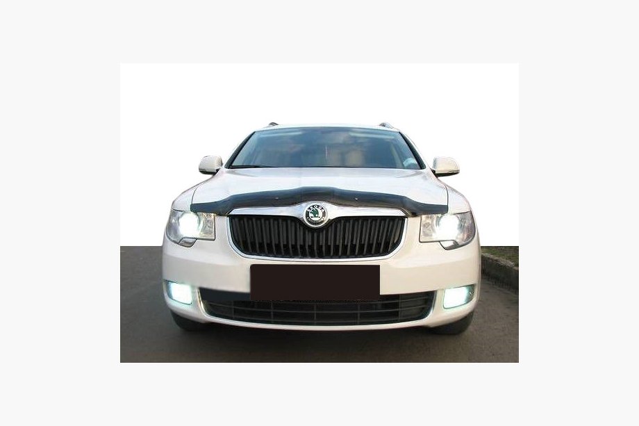 Skoda Superb 2009–2015 Motorhjelmsdeflektor kort 2009-2013 (SIM) Image