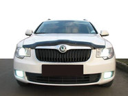 Skoda Superb 2009–2015 Motorhjelmsdeflektor kort 2009-2013 (SIM) foto 1