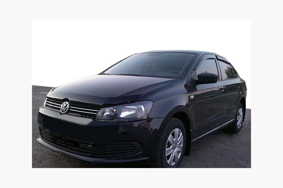Volkswagen Polo 2010–2017 Motorhjelmsdeflektor SD/HB 2009-2015 (SIM) Image
