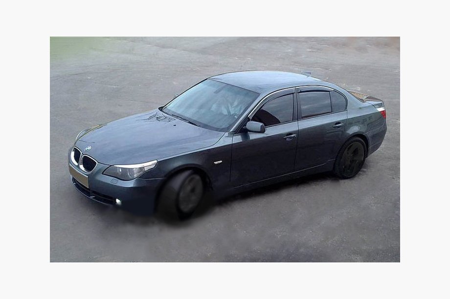 BMW 5-serie E60/E61 2003–2010 Vindafvisere til sideruder (4 stk., SIM krom) Image