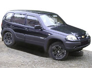 Chevrolet Niva 1998–2020 Vindafvisere til sideruder (4 stk., SIM) foto 1