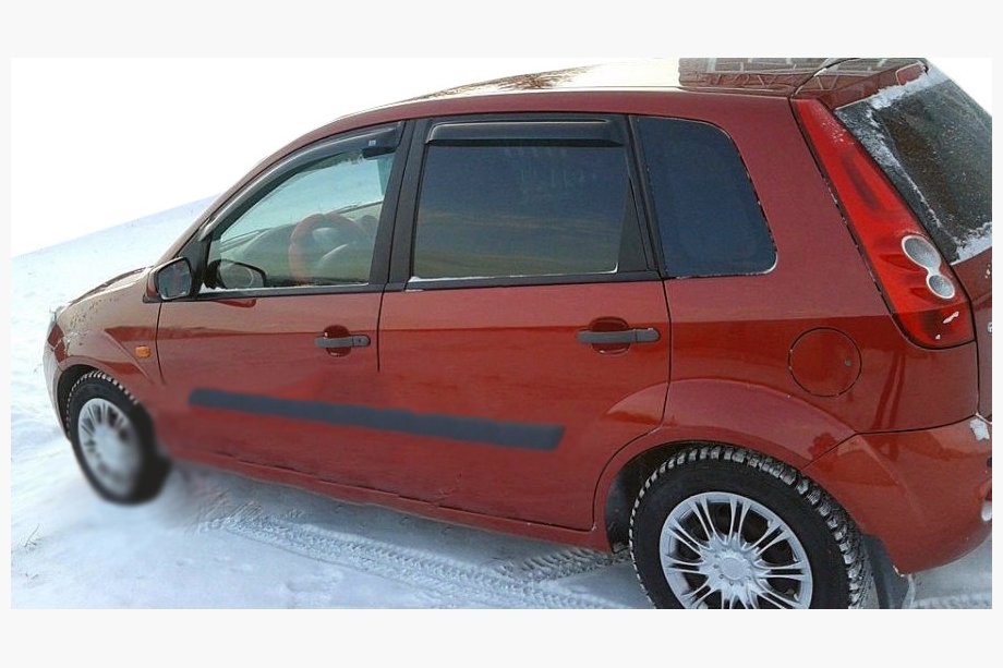 Ford Fiesta 2002–2008 Vindafvisere til sideruder (4 stk., SIM) Image