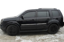Honda Pilot 2008–2015 Vindafvisere til sideruder (4 stk., SIM) foto 1