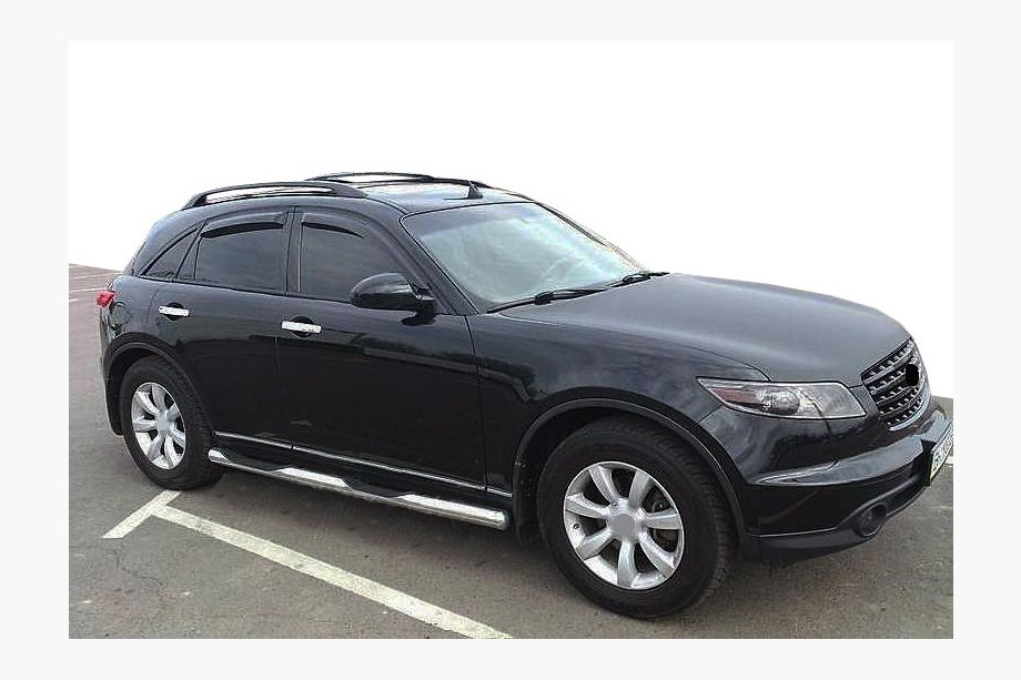 Infiniti FX 2003–2008 Vindafvisere til sideruder (4 stk., SIM) Image