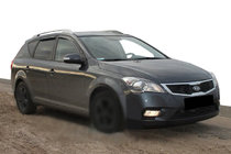 Kia Ceed 2007–2012 Vindafvisere til sideruder HB (4 stk., SIM) foto 1