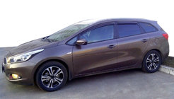 Kia Ceed 2012–2018 Vindafvisere WG (4 stk., SIM) foto 1