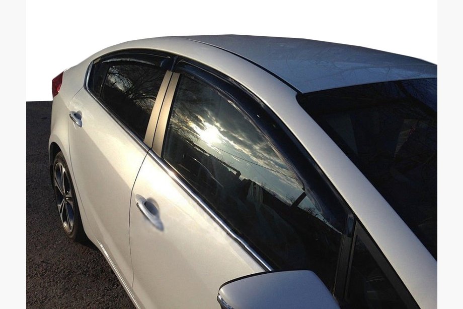 Kia Cerato 3 2013–2018 Vindafvisere til sideruder (4 stk., SIM) Image