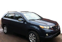 Kia Sorento II XM 2009–2014 Vindafvisere til sideruder (4 stk., SIM) foto 1