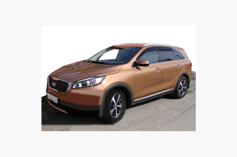 Kia Sorento III UM 2014–2020 Vindafvisere til sideruder (4 stk., SIM) Image