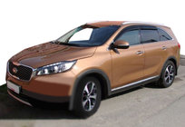 Kia Sorento III UM 2014–2020 Vindafvisere til sideruder (4 stk., SIM) foto 1