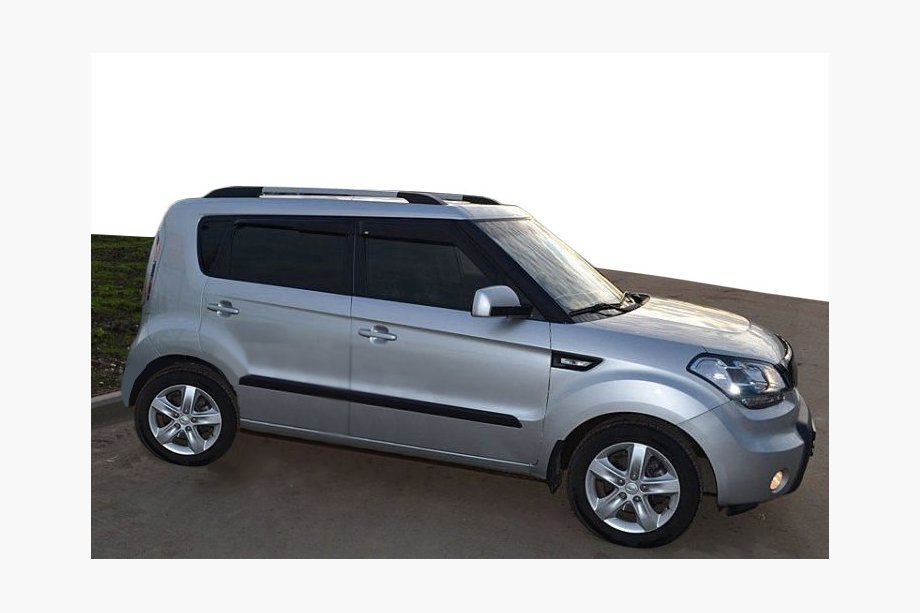 Kia Soul I 2008–2013 Vindafvisere til sideruder (4 stk., SIM) Image