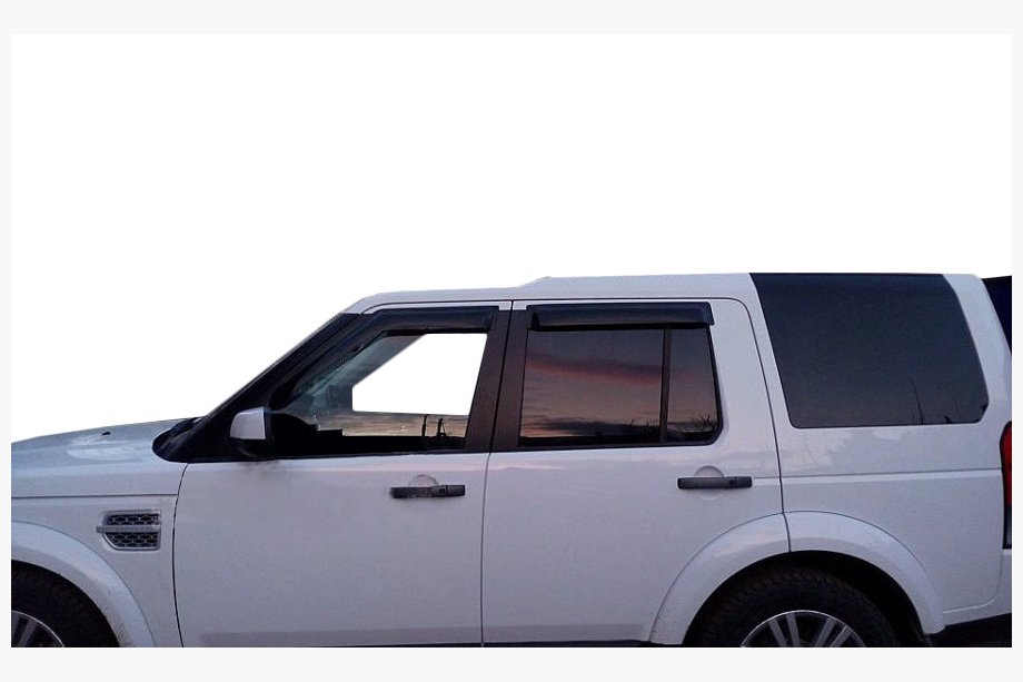Land Rover Discovery III 2004–2009 Vindafvisere til sideruder (4 stk., SIM) Image