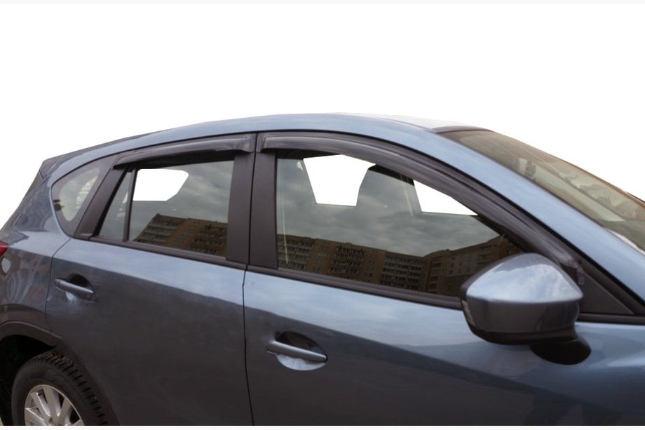 Mazda CX-5 2012–2017 Vindafvisere til sideruder (4 stk., SIM) Image
