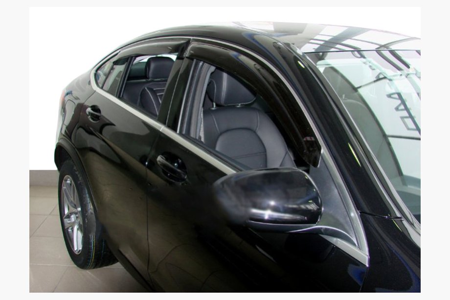 Mercedes GLC Coupé C253 2016–2023 Vindafvisere til sideruder (4 stk., SIM) Image