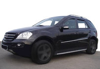 Mercedes ML W164 2005–2011 Vindafvisere til sideruder (4 stk., SIM) foto 1