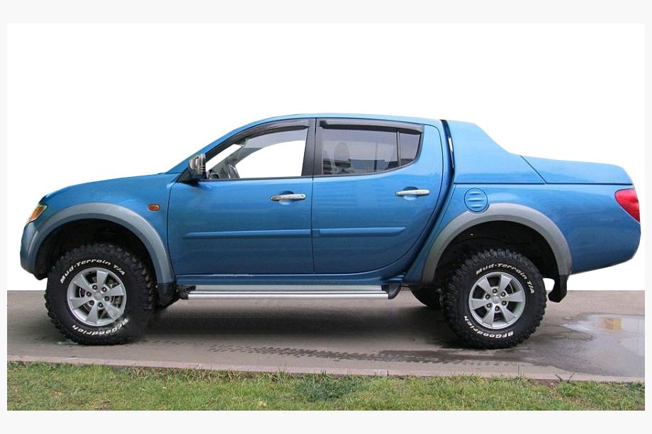 Mitsubishi L200 2006–2015 Vindafvisere til sideruder (4 stk., SIM) Image