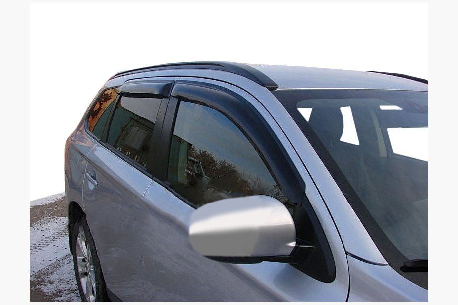 Mitsubishi Outlander 2012–2021 Vindafvisere til sideruder (4 stk., SIM) Image