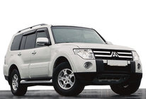 Mitsubishi Pajero Wagon III 1999–2006 Vindafvisere til sideruder (4 stk., SIM) foto 1