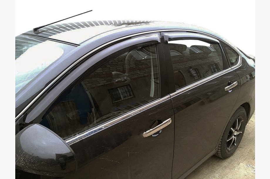 Nissan Almera N17 2012–2018 Vindafvisere til sideruder (4 stk., SIM) Image