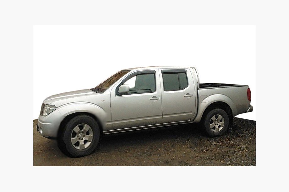 Nissan Navara 2006–2015 Vindafvisere til sideruder (4 stk., SIM) Image