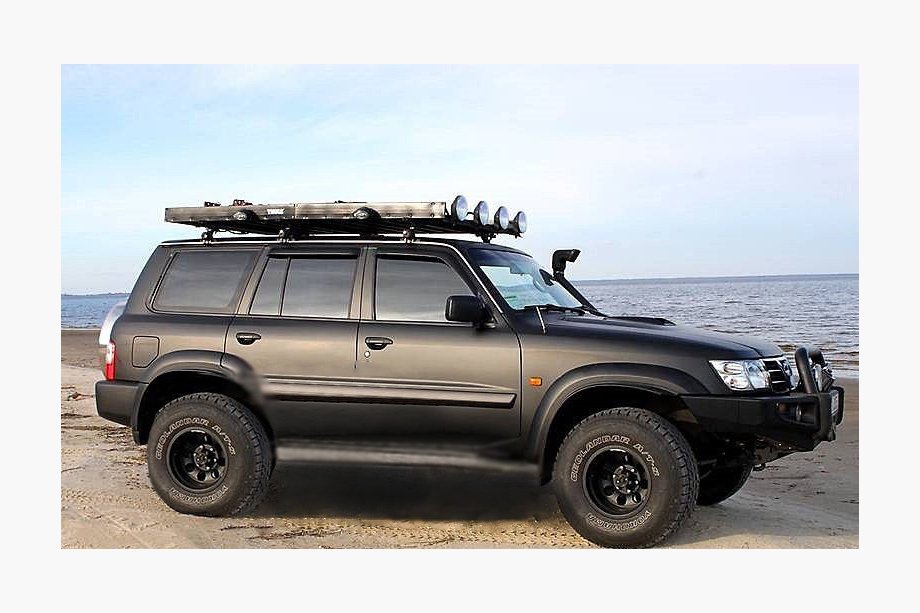 Nissan Patrol Y61 1997–2011 Vindafvisere til sideruder (4 stk., SIM) Image
