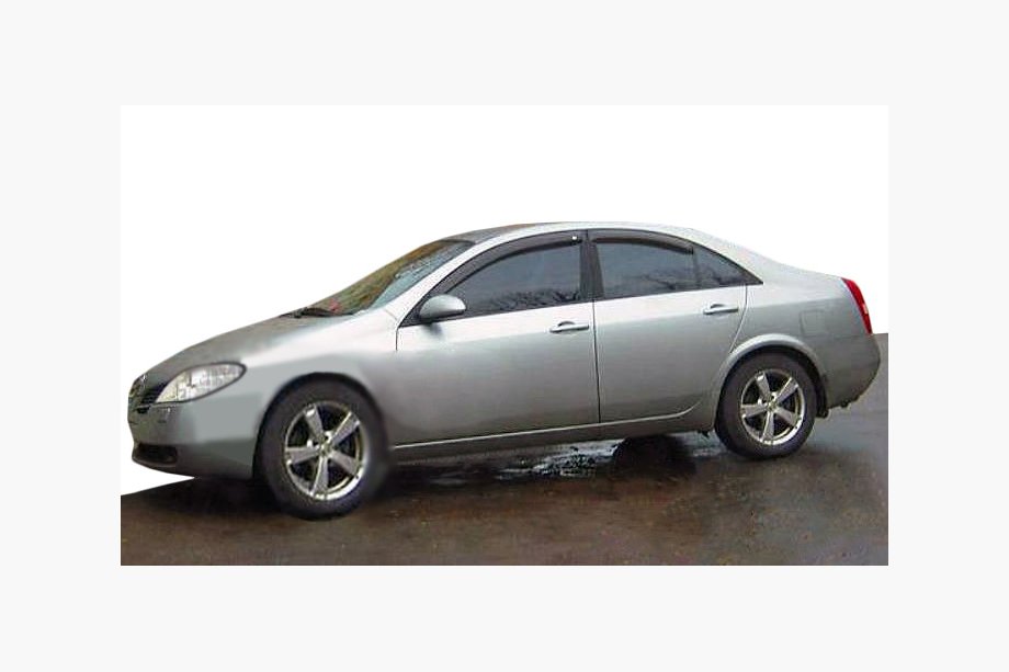 Nissan Primera P12 2002–2007 Vindafvisere til sideruder (4 stk., SIM) Image