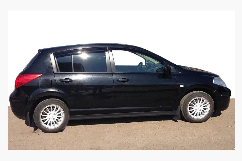 Nissan Tiida 2004–2011 Vindafvisere HB (4 stk., ANV) Image