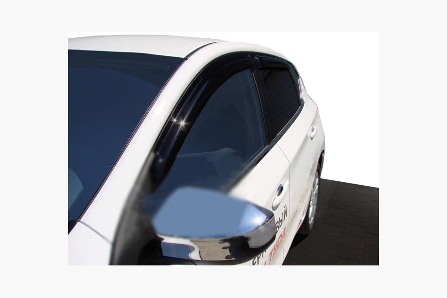 Nissan Tiida 2011–2014 Vindafvisere HB (4 stk, SIM) Image