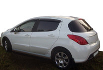 Peugeot 308 2007–2013 Vindafvisere til sideruder (4 stk., SIM) foto 1