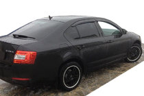 Skoda Octavia III A7 2013–2019 Vindafvisere til LiftBack (4 stk., SIM) foto 1