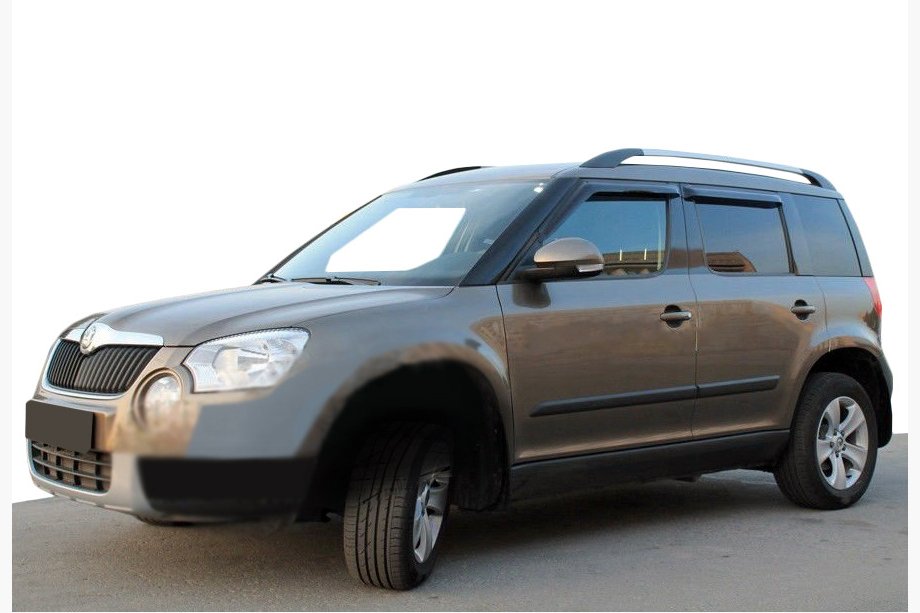 Skoda Yeti 2009–2017 Vindafvisere til sideruder (4 stk., SIM) Image