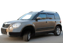 Skoda Yeti 2009–2017 Vindafvisere til sideruder (4 stk., SIM) foto 1