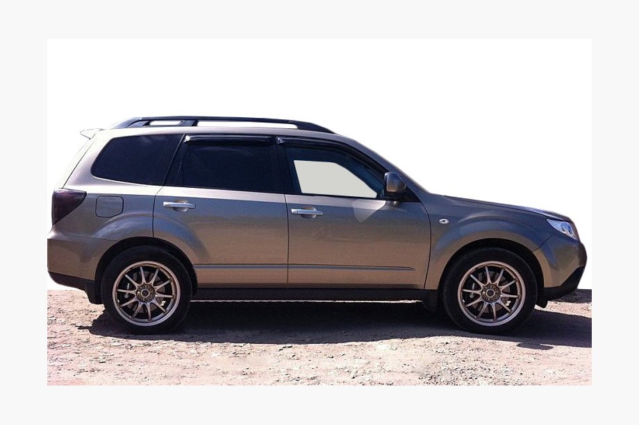 Subaru Forester 2008–2013 Vindafvisere til sideruder (4 stk., SIM) Image