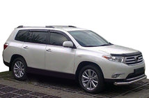 Toyota Highlander 2008–2013 Vindafvisere til sideruder (4 stk., SIM) foto 1